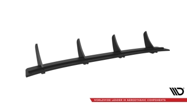 Maxton Mazda 3 MK4 GP Street Pro Heck Diffusor Ansatz Center Schwarz