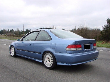 PU Design Honda Civic EJ 99-00 2dr Mugen Style Rear Add On