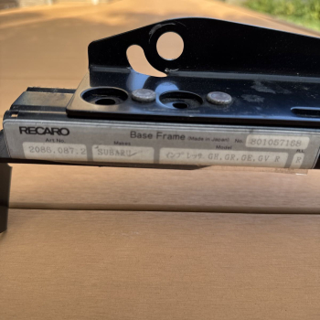 Subaru Recaro Seat Frame Bracket GV GRB WRX STI RH Right
