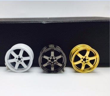 Rim Keyring VOLK Racing TE37 Style Metal Gold