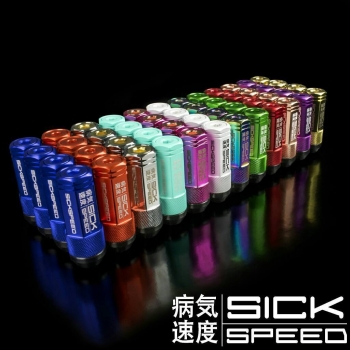 Steel Lug Nuts 3-Teilig 60/80mm M14x1,5 / 1/2x20unf Wheel Nuts - SICKSPEED