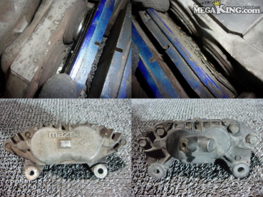 Mazda RX-7 FC3s Turbo 4-POT Brake Caliper Set Pair / AE86 - Set 2