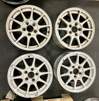 Honda Integra 98spec JDM Type-R 16" Zoll 7.0 J - 5 x 114,3 Alufelgen Weiß - Set 2