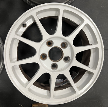 Preview: Honda Integra 98spec JDM Type-R 16" Zoll 7.0 J - 5 x 114,3 Alufelgen Weiß - Set 2