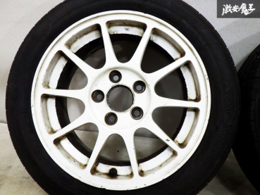 Honda Integra 98spec JDM Type-R 16" Zoll 7.0 J - 5 x 114,3 Alufelgen Weiß - Set 2