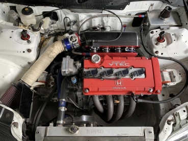 PracWorks Honda B-Series Carbon Ansaugbrücke mit Einspritzleiste