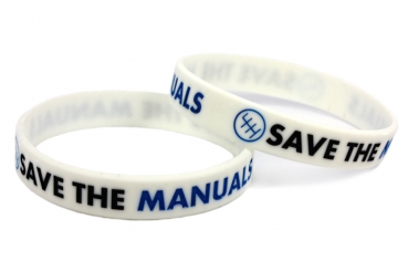 Wristband SAVE THE MANUALS
