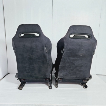 *SOLD* RECARO SR-3 Honda EK9 DC2 TypeR Seats Black Suede Leather
