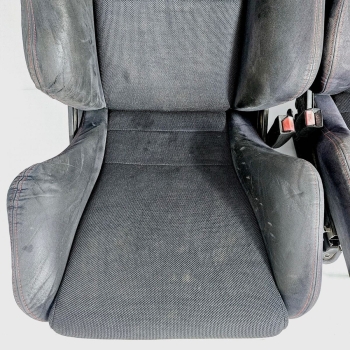 *SOLD* RECARO SR-3 Honda EK9 DC2 TypeR Seats Black Suede Leather