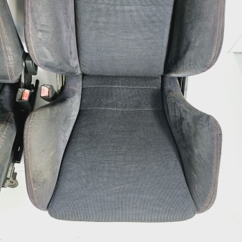 *SOLD* RECARO SR-3 Honda EK9 DC2 TypeR Seats Black Suede Leather