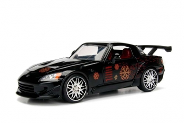 1/24 Johnnys Honda S2000 Fast and Furious Black - Jada