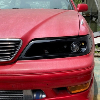 FRP Headlight Cover Toyota JZX100 Mark II + Lights
