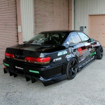 Origin Labo +75mm Rear Quarters for Toyota JZX100 Mark II with Door Add-Ons