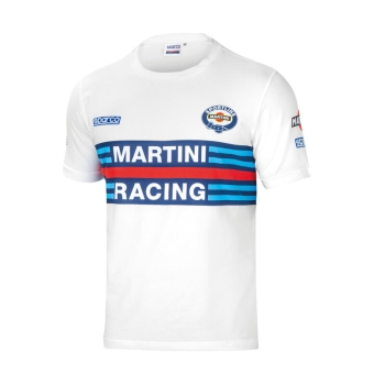 Sparco Martini Racing Replica T-Shirt Weiß