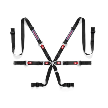 Sparco Prime H-9 Evo Martini Racing 6 Points 2" Harness (1.3 kg, FIA, Hans)