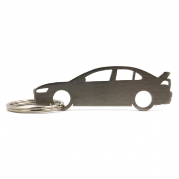 Mitsubishi Evo X Silhouette Metall Keyring