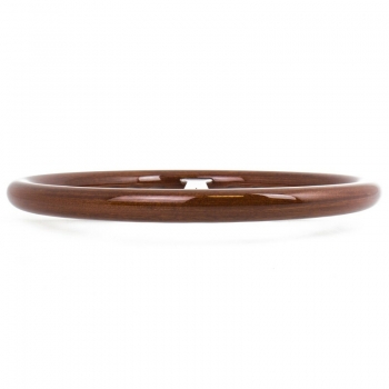Nardi Classic ND39 ABE Steering Wheel, Wood, Satin Spokes, 45 mm Dish