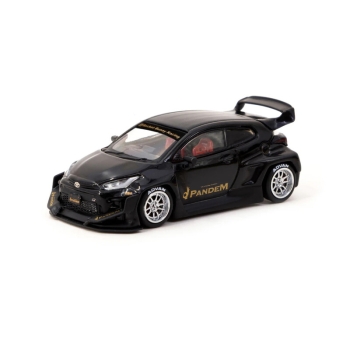 1/64 Pandem Toyota GR Yaris Schwarz - Tarmac