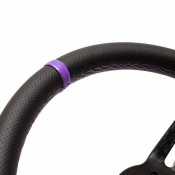DriftShop Steering Wheel (70 mm Dish), Purple Edition
