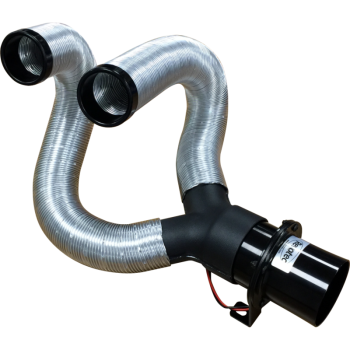 Revotec Y Splitter 76mm to 2x 51mm