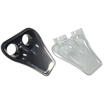 Revotec Dual Air Intake 215x240mm with 70mm Outlet