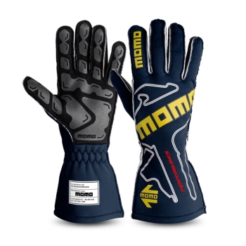 Momo Corsa Performance Gloves Red / Night Navy / White 8-13