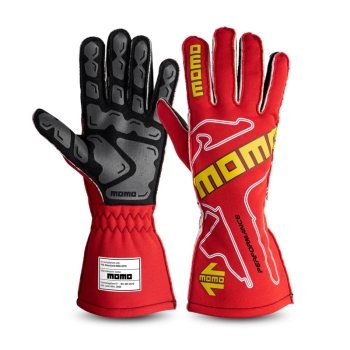 Momo Corsa Performance Handschuhe Rot / Navy Blau / Weiß 8-13