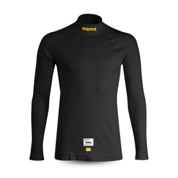 Momo Pro High Collar Shirt Weiß / Schwarz XS-XXL