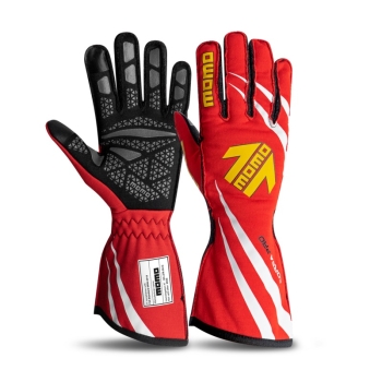 Momo Corsa Pro Gloves White / Red / Night Navy 8-13
