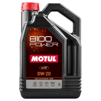 Motul 8100 Power 0W20 Motor Öl (5L)