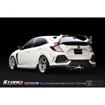 Tomei Expreme Ti Type-R Catback System Honda Civic Type R FK8