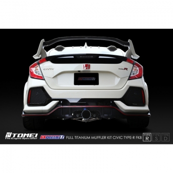Tomei Expreme Ti Type-R Catback System Honda Civic Type R FK8