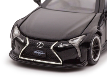 1/64 Era Car Lexus LC500 LB Works Black Liberty Walk