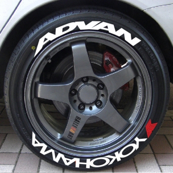 Tire Sticker Yokohama ADVAN