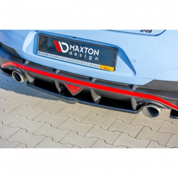 Maxton Hyundai I30 Mk3 N Performance Rear Center Addon Diffusor