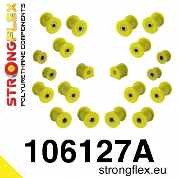 Mazda MX-5 NA 89-98 Suspension Bushing Kit Rear Axle SPORT STRONGFLEX PU 106127A