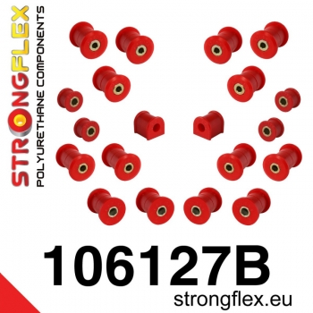 Mazda MX-5 NA 89-98 Suspension Bushing Kit Hinterachse STREET STRONGFLEX