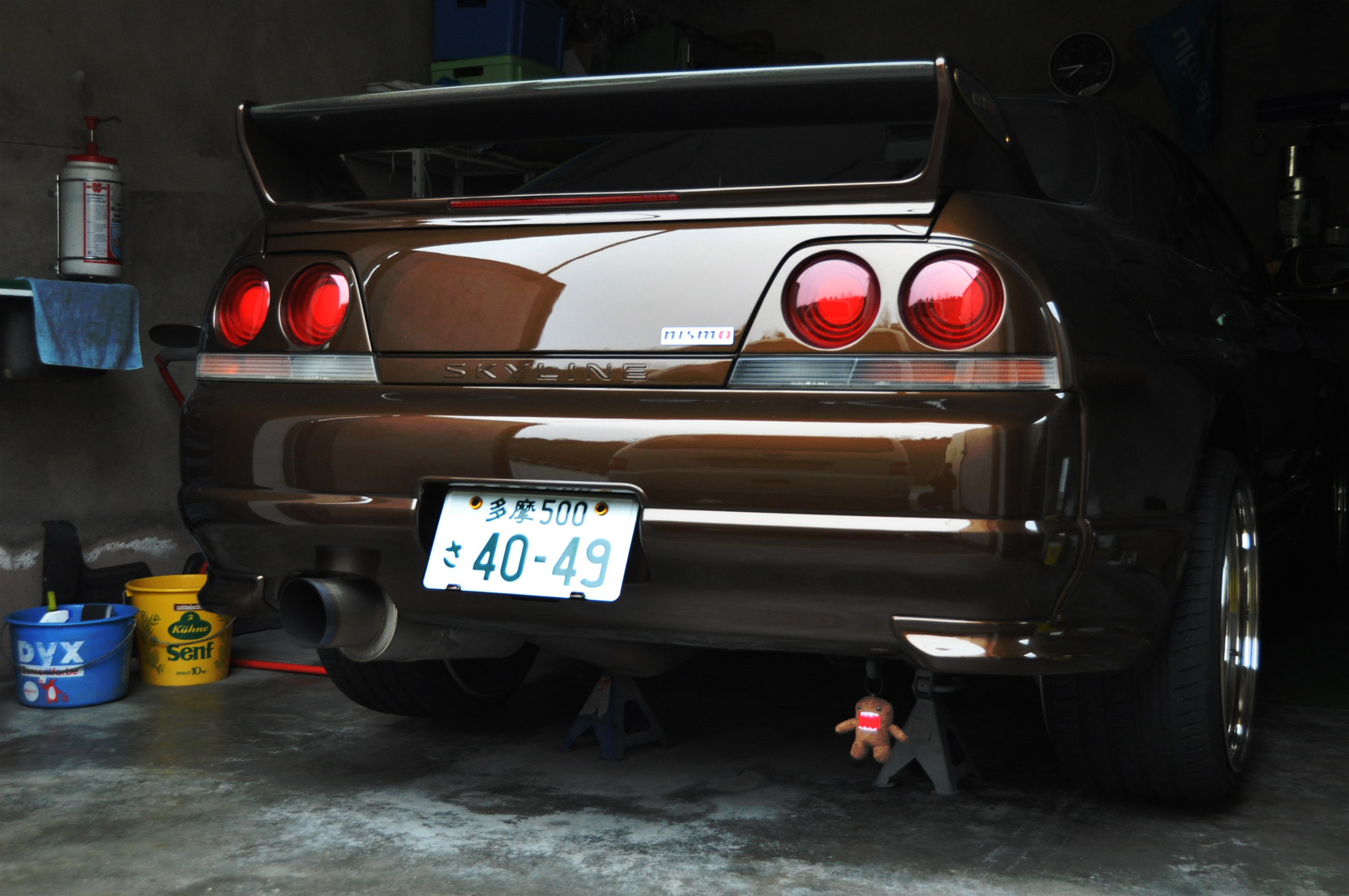 JDM 1249 KEI CAR YELLOW Japan License Plate