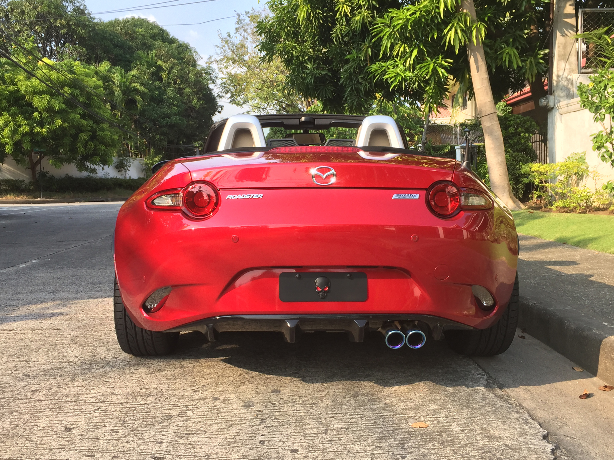 MX-5 ND Mazda Fujimura Auto Style Diffusor GFK / Carbon