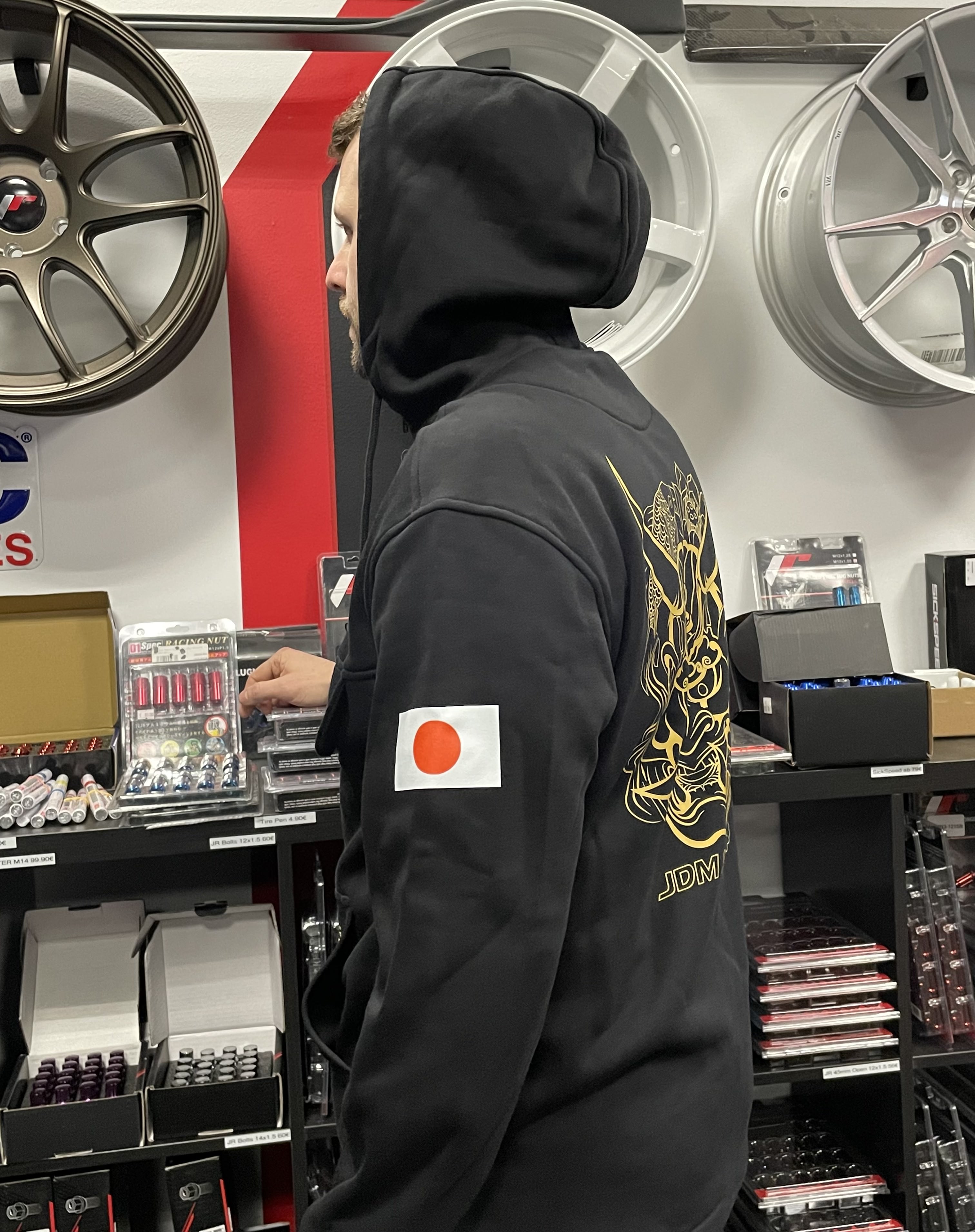 ONI & KOI Zip-Hoodie Premium - JDM Shop