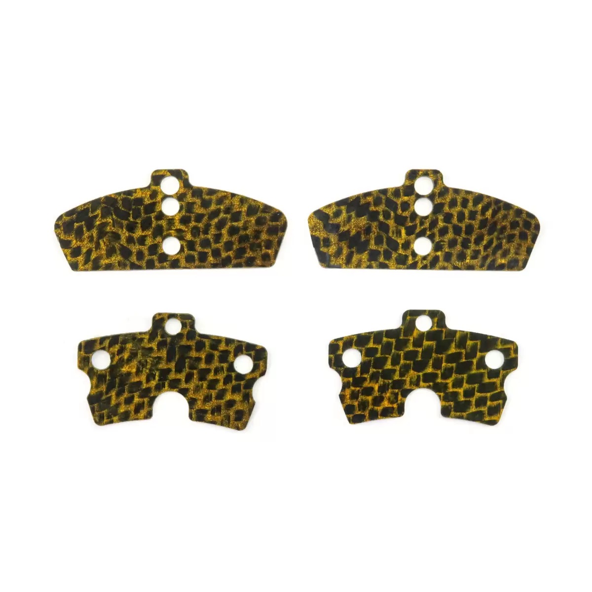 HEL Performance Carbon Fiber Brake Pad Shims for Audi Q5 with Brembo calipers and 320/345mm discs 2008-2017 main image 0