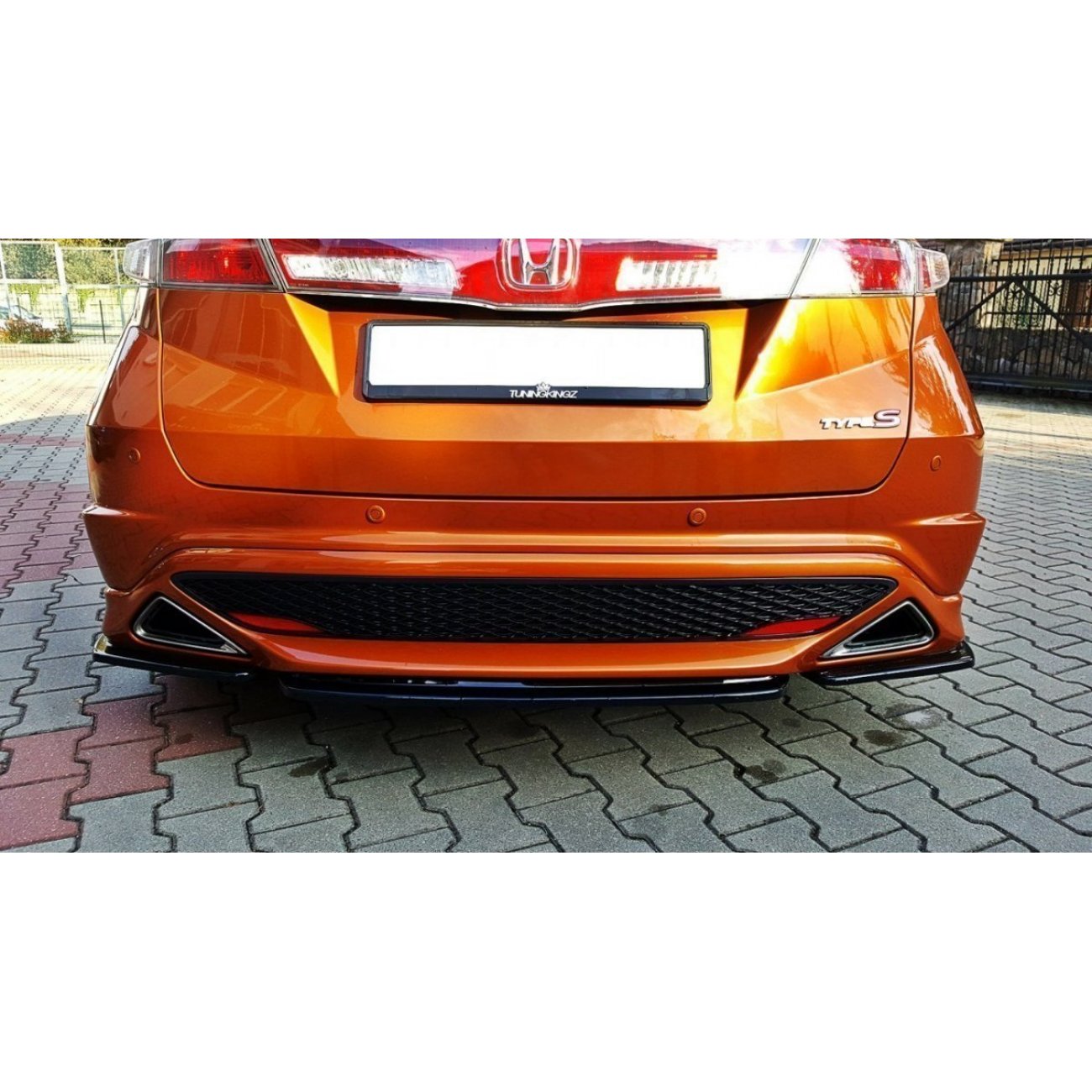 SPOILER CAP N.1 HONDA CIVIC IX TYPE R Gloss Black | Shop  Honda
