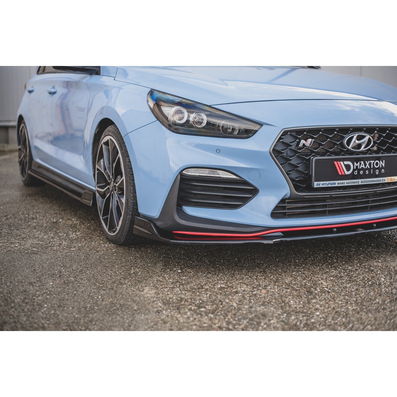 Maxton Hyundai I30 N Mk3 Hatchback/ Fastback V3 Cup Spoiler Lippe