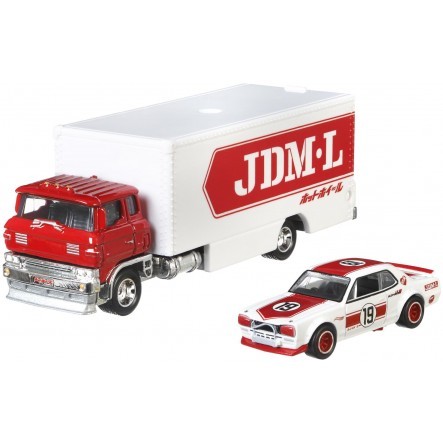 Nissan Skyline 2000GT-X Sakura Sprinter + Truck Hot Wheels ...