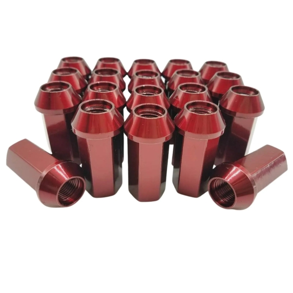 M12x1.5 Titanium Wheel Nuts HEX 45mm Open End - Rison