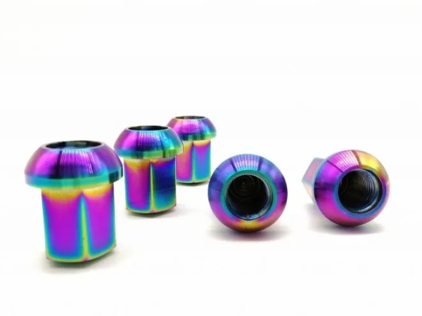 M14x1.5 Titan LugNuts Closed 32mm KUGELBUND - FK2r FK8 Porsche - RISON
