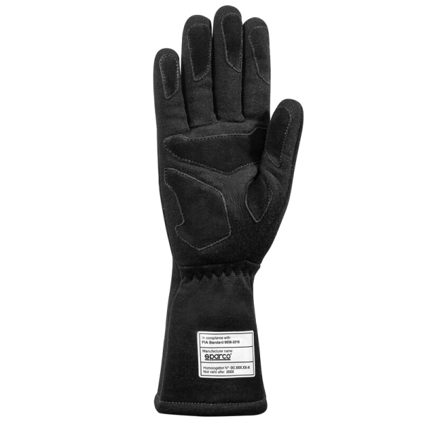 Sparco Land Gloves, Black (FIA)