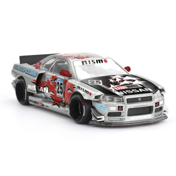 1/64 Kaido House Nissan Skyline GT-R R34 Kaido Star Racing V1 - Mini GT