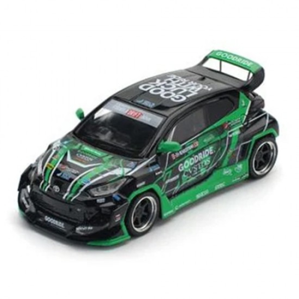1/64 Pandem Toyota Yaris GR Grün Enigma Exclusive Edition - Pop Race