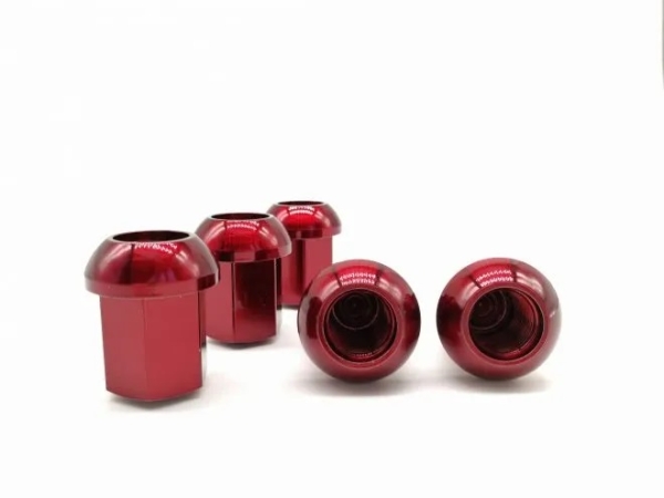 M14x1.5 Titan LugNuts Closed 32mm KUGELBUND - FK2r FK8 Porsche - RISON